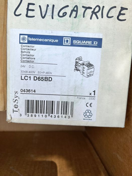 Contactoare electrice   Schneider