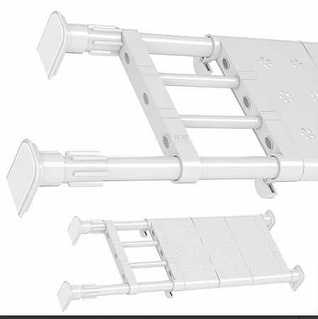 Разширяем допълнителен рафт за гардероб и шкаф без дупчене