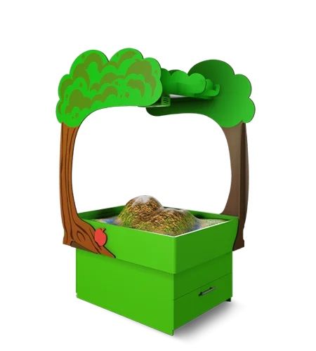 Интерактивная песочница (полянка)