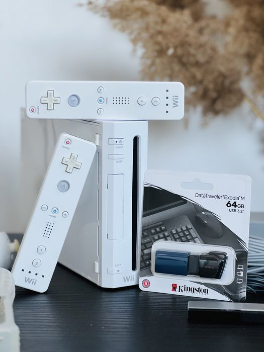 Consola jocuri Nintendo Wii Modata 70 Jocuri Mario Sonic Zelda Pokemon