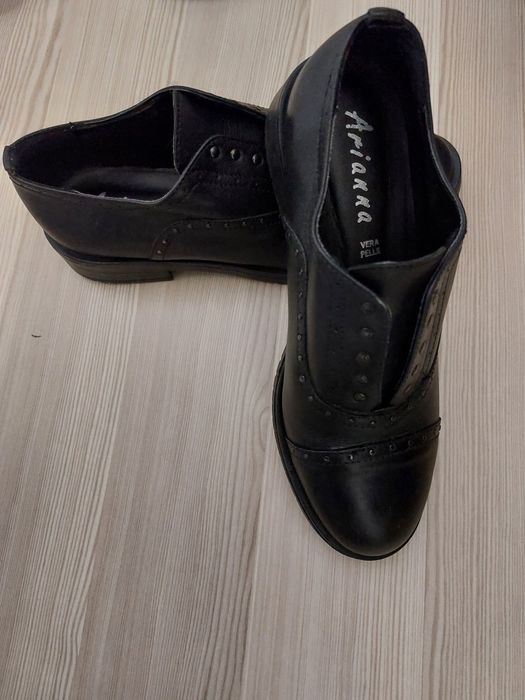 Pantofi piele naturala