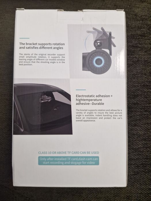 Camera auto DVR, detectare miscare 170°, Full HD 1080P, inregistrare in bucla, Wi-Fi, NOUA
