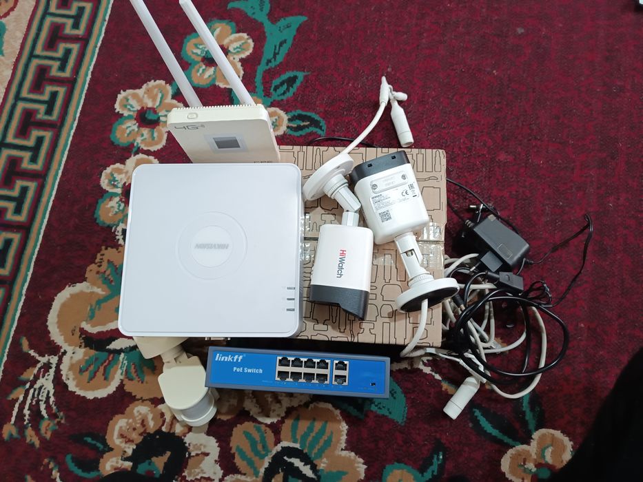 Кузатув камераси комплект сотилади