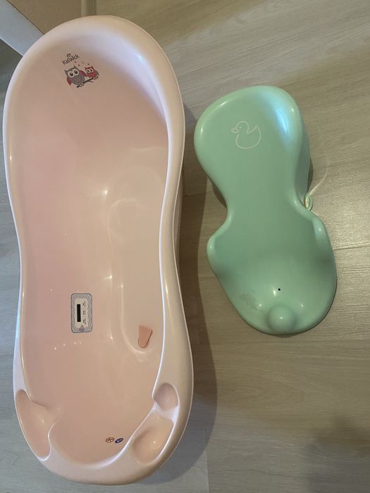 Ванночка детский для купания+горка