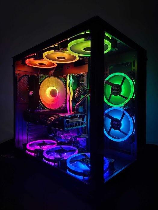 Геймърски компютри Сглобяване! 5070, 5080, 3060ti 3070, 9070XT, 9060XT