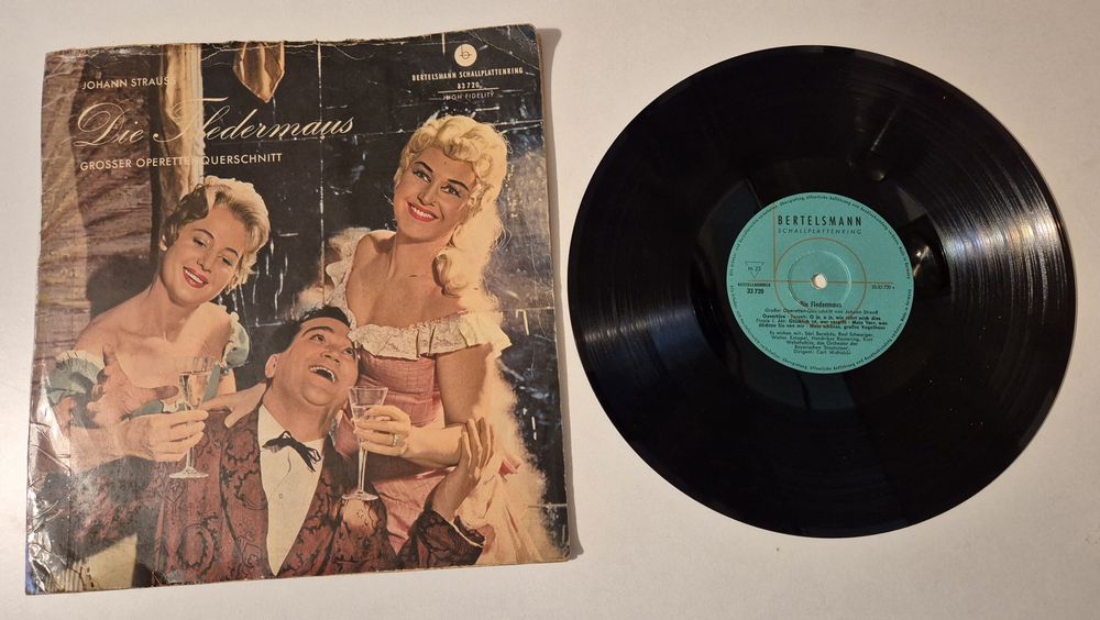 Disc vinil Johann Strauss