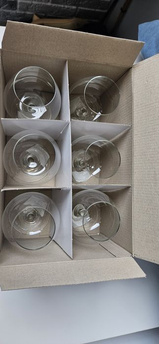 Set de 6 pahare pentru coniac, capacitate 370ML