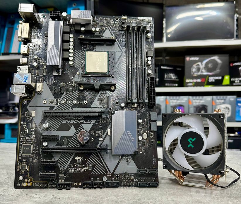 Комплект B450 + Ryzen 7 2700X