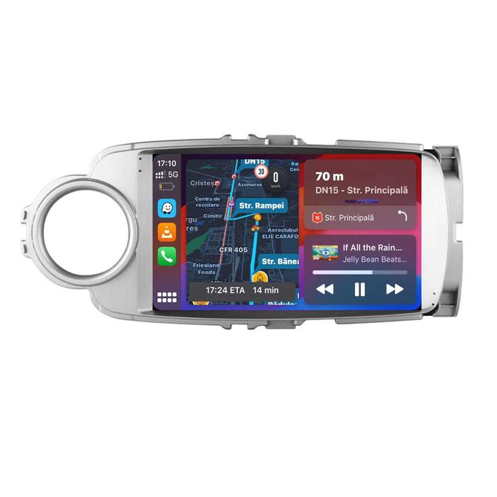 Navigatie Dedicata Toyota Yaris (2011-2018), 9Inch, WiFi, Carplay