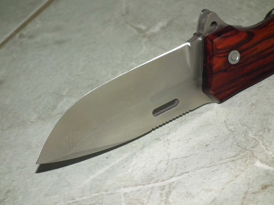 Briceag deosebit de masiv J&V Tactical SV2 otel MV-58 4mm. plásele cocobolo, nou , cutie, toc