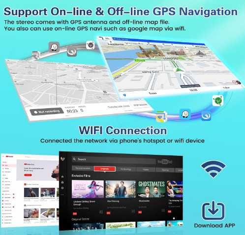 FULUKU мултимедия за Toyota Auris 2006 до 2011, 2+64GB, Android 13