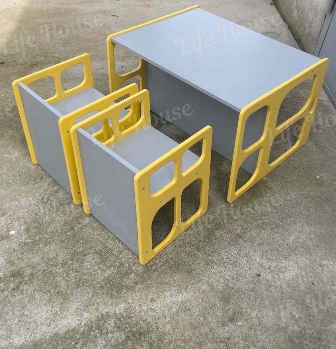 Монтессори детская мебель для сада стол стул