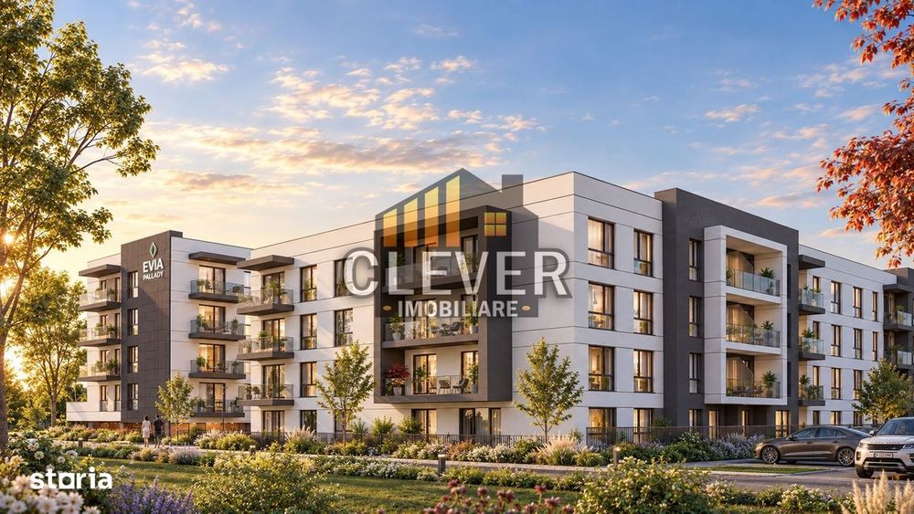 2 Camere | Parc Privat și Grădini Amenajate | Pallady | metrou Teclu