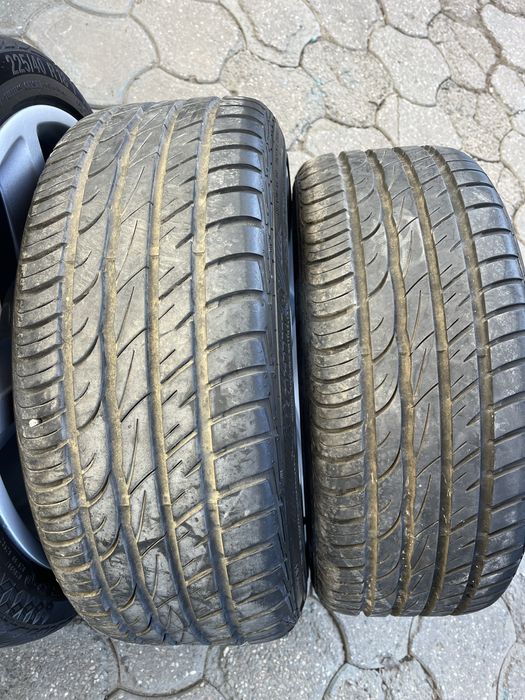 Jante aliaj 5x112mm, anvelope vara 225/40 R18 Audi A3, A4, A6, VW, Seat  Skoda