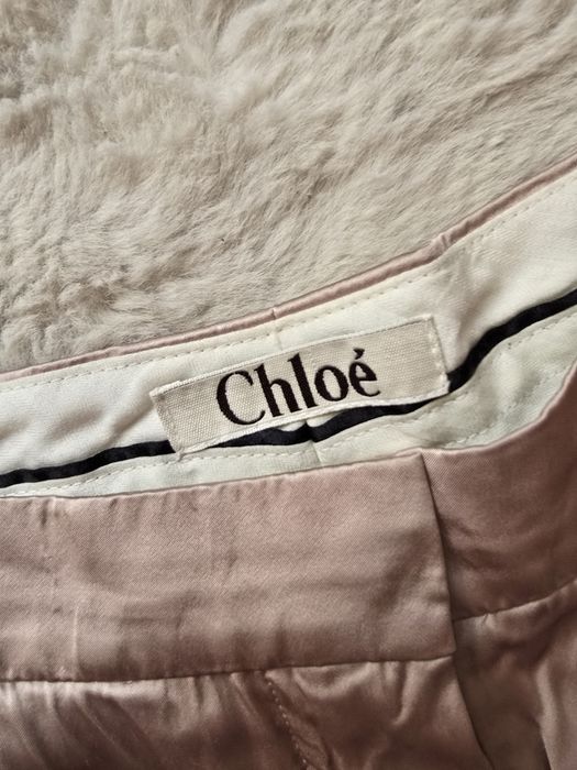 Chloé сатенен панталон.