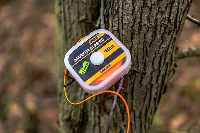 Маркер Ластик Fox Edges Marker Elastic Orange 10 м