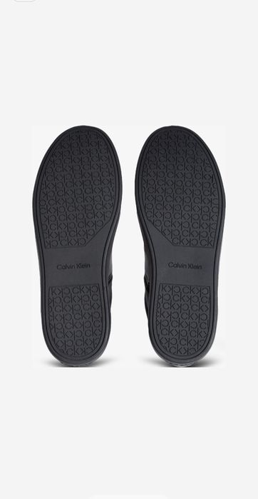 Adidași / teniși Calvin Klein bărbați Nr. 41-42 Negri Piele Originali