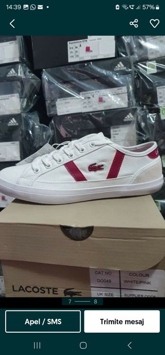 Lichidare incaltaminte copii Lacoste