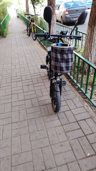 Электровелосипед в хорошем состоянии