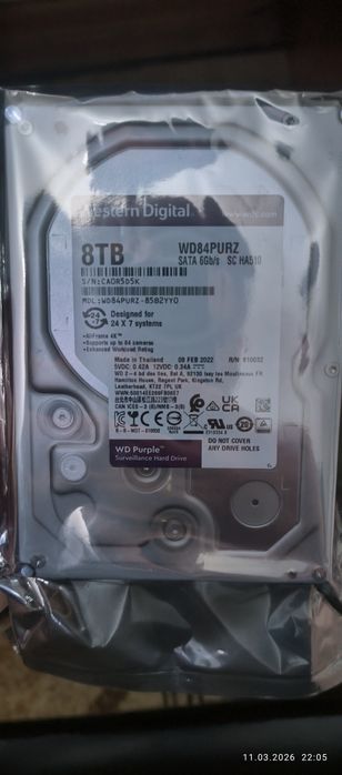 HDD 8tb Western Digital Purple