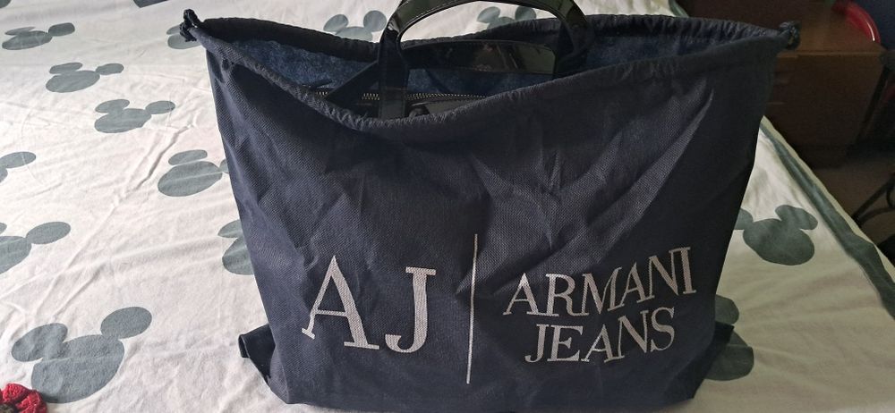 Geanta medie Armany Jeans poliuretan
