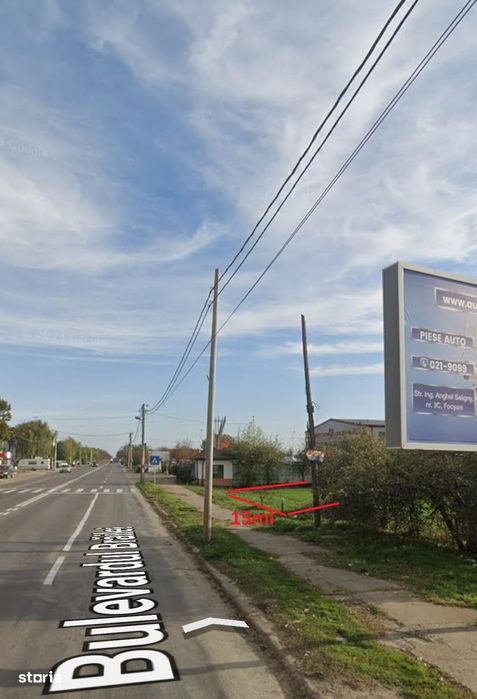 Teren intravilan zona Brailei 4600 mp