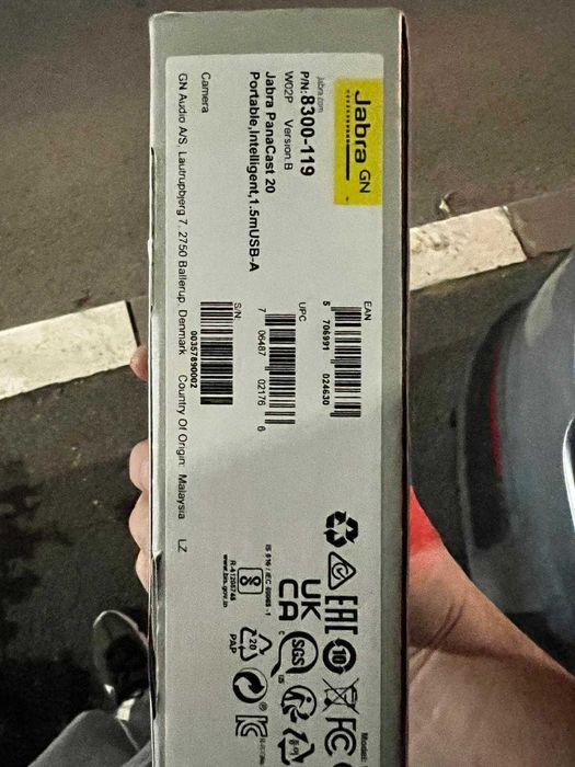 Camera web videoconferinta JABRA PanaCast 20, 4K Ultra HD , VideoChat