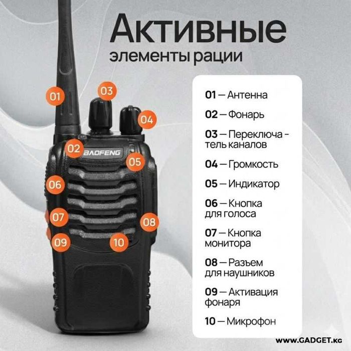 ratsiya baofenf bf 888s
