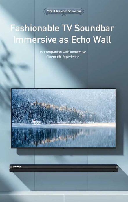 Awei Y990 100W домашний кинотеатр саундбар мощное звучание