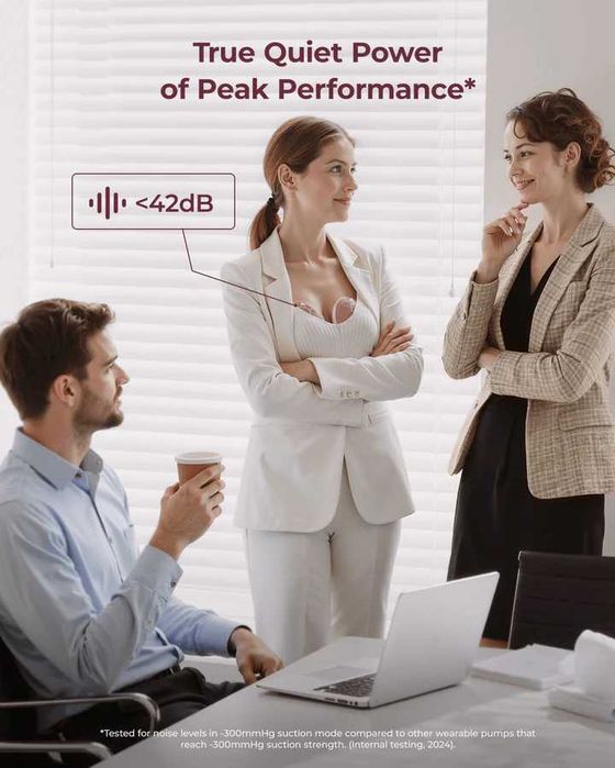 [Premium] Pachet 2 pompe sâni electrice hands-free Momcozy M9, Cozy Red, ca noi - folosit DOAR o săptămână