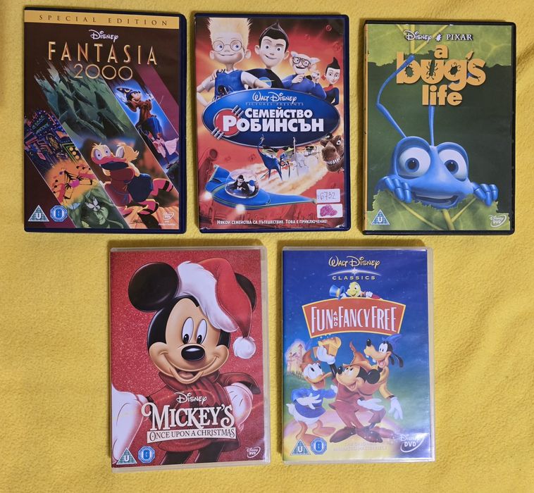 Филми на dvd и bluray на немски и английски