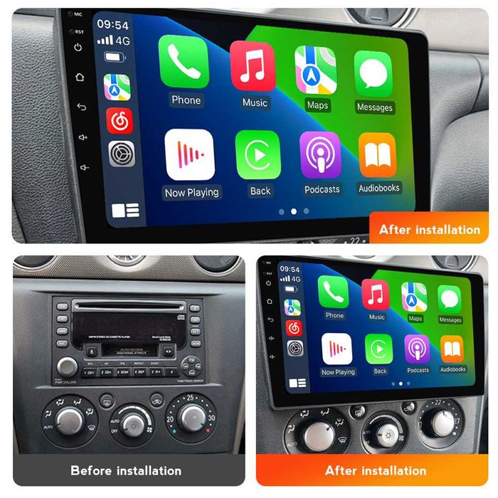 Navigatie Android 14 Mitsubishi Outlander 2004-2008 1/8 Gb CAMERA