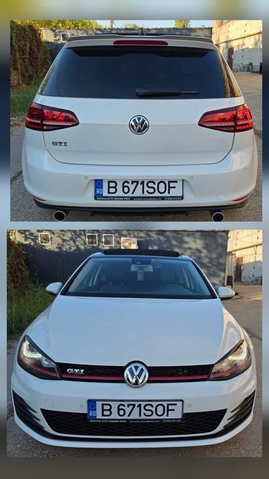 Vw Golf 7 , 2015 , 2.0 Tdi ,Automata - Pachet GTI  - Navigație