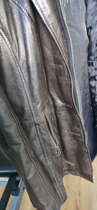 Дамско кожено яке Gipsy – Размер 38 (Slim Fit)