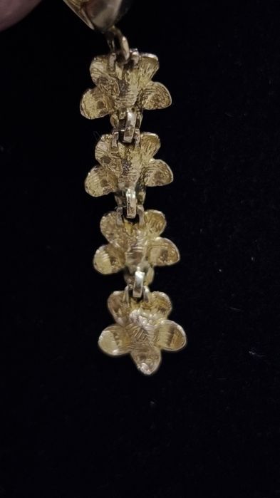 Серьги из жёлтого золота