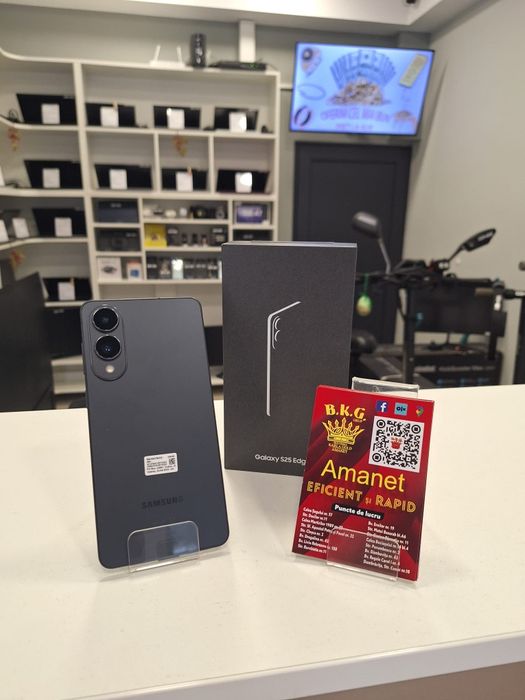 Samsung S25 Edge 256gb nou Amanet BKG