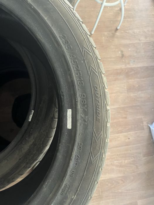 Продам р18 шины лета  комплект