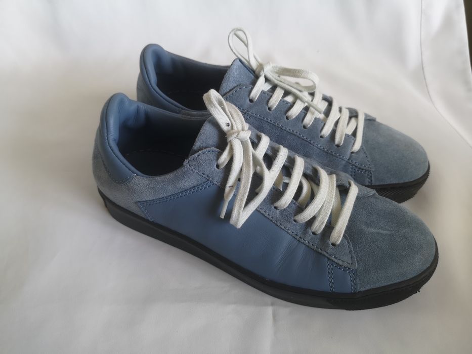 Baldinini, обувки естествена кожа и велур, номер 36