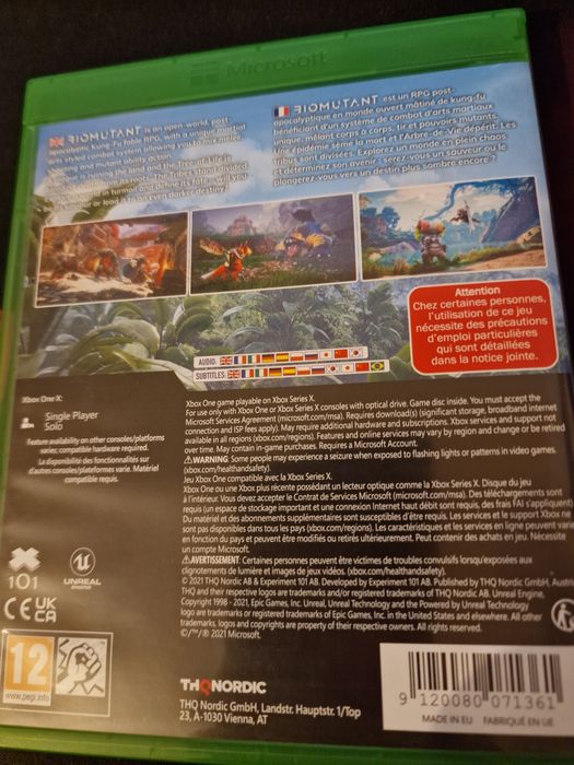 Biomutant Xbox One/Series X