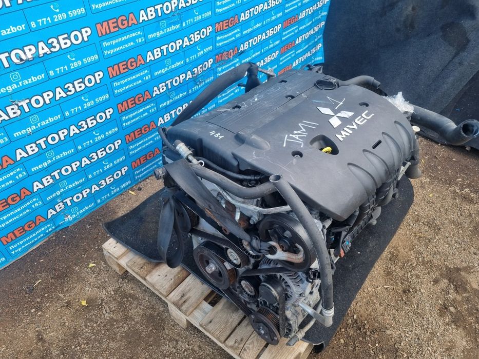 Мотор  4B12 2.4 на делику 4WD