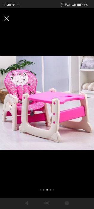 Стульчик - трансформер для кормления и не только