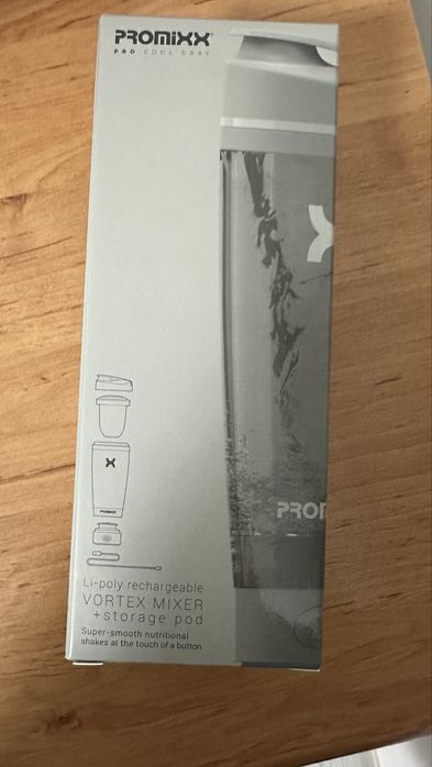 Shaker electric PROMiXX PRO Stainless Steel, nou, sigilat, 600 ml