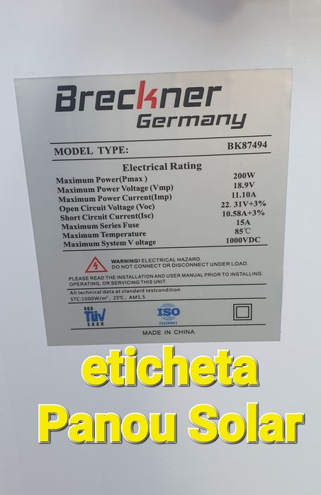 Power Station - Panou Solar Generator Statie  incarcare 2000W  LiFePO4