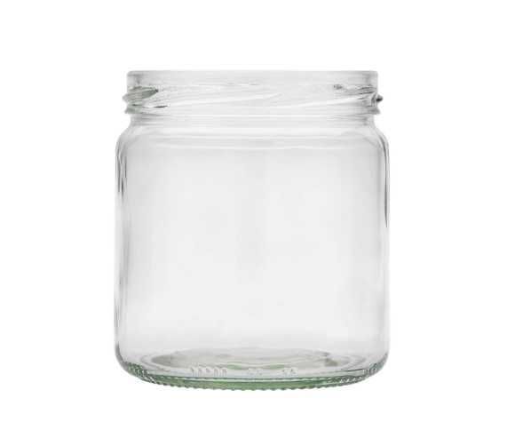 Borcane din sticla de aprox. 370 ml pentru capace twist off. CURATE!