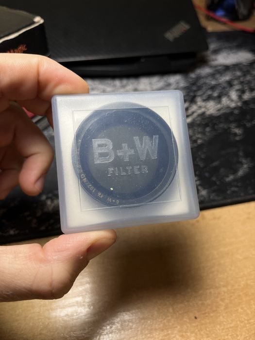 B + W filter / филтър за обектив