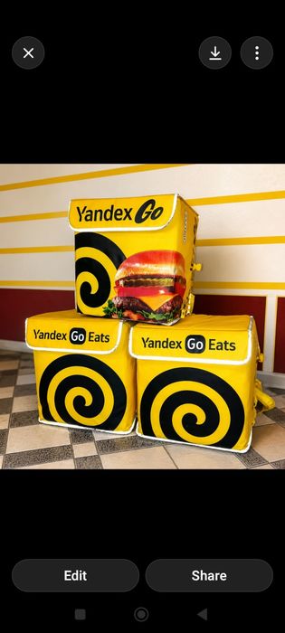 Yandex termo sumka kota kichik bor