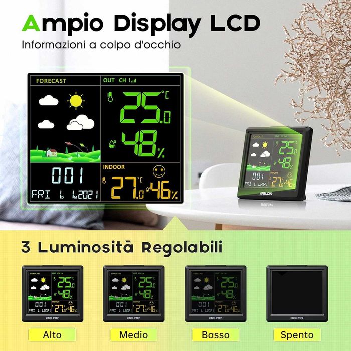 Безжична метеорологична станция Baldr, радиоуправляема