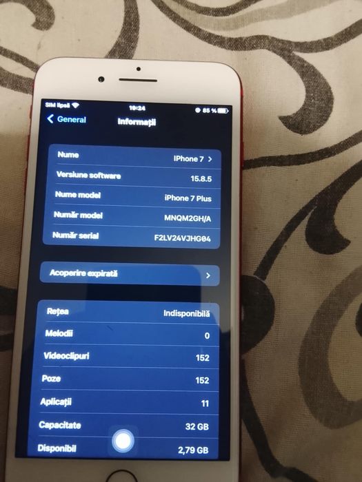 vand iphone 7 plus intro stare decenta