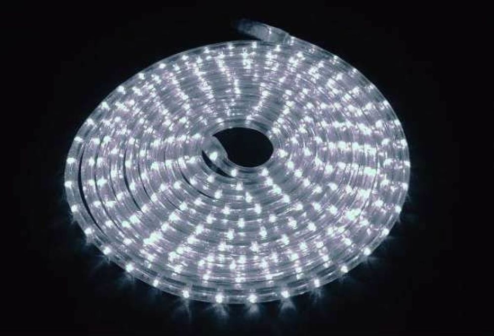 Светещ LED маркуч за коледна украса
Мощност: 20 W;
Дължина: 10 метра.