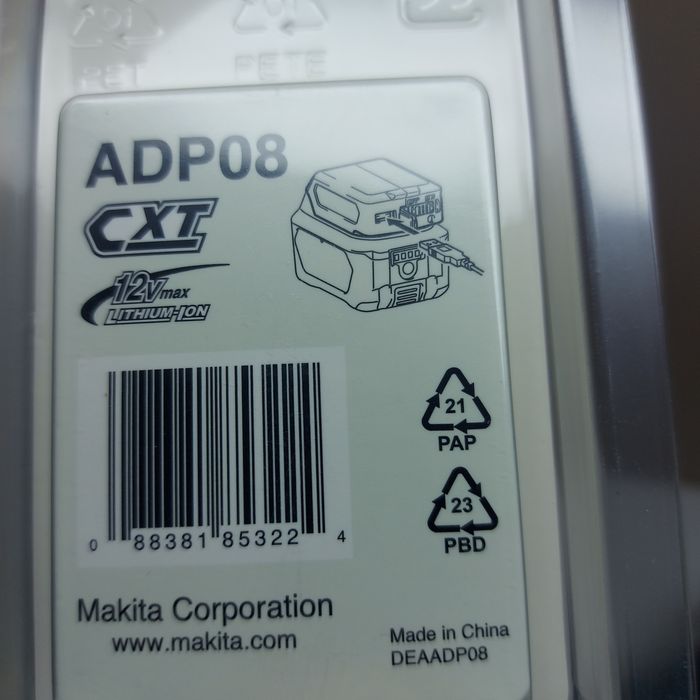 USB адаптери Makita ADP05, ADP08 и 198634-2